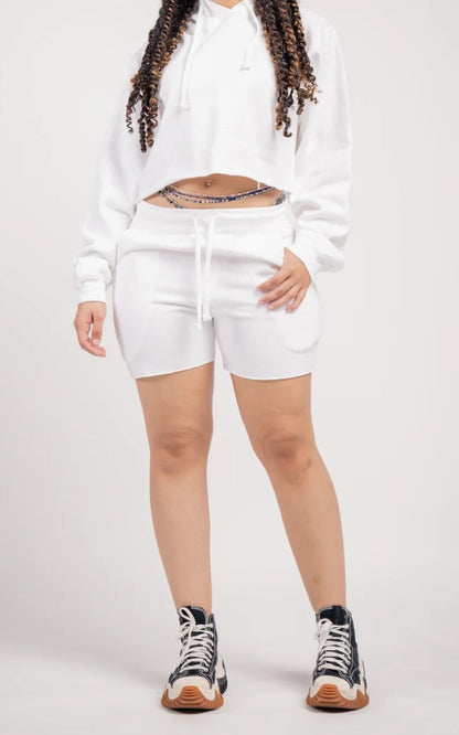 "The greatest wealth is health"   Crop top short set